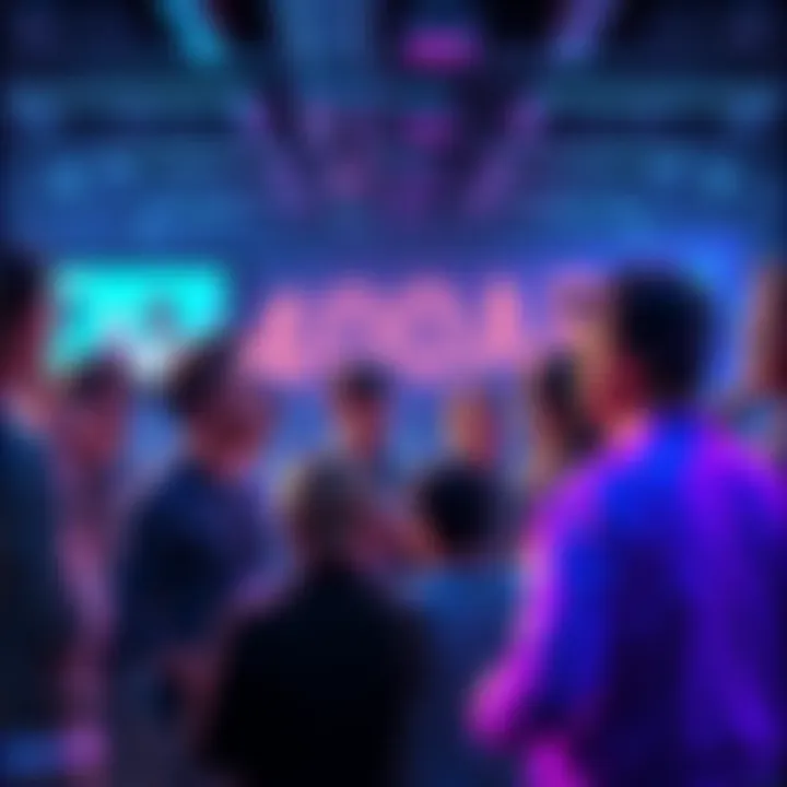 A group of people discussing the 400 AB giveaway, expressing curiosity and eagerness for updates in a vibrant online forum setting.