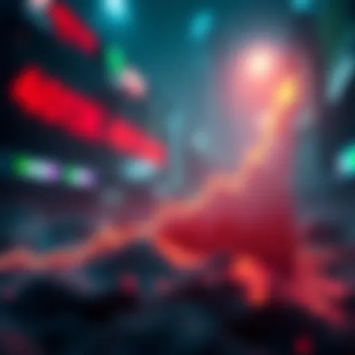 Graph showing a 400% increase in 401jk's value this month among turbulent market conditions.