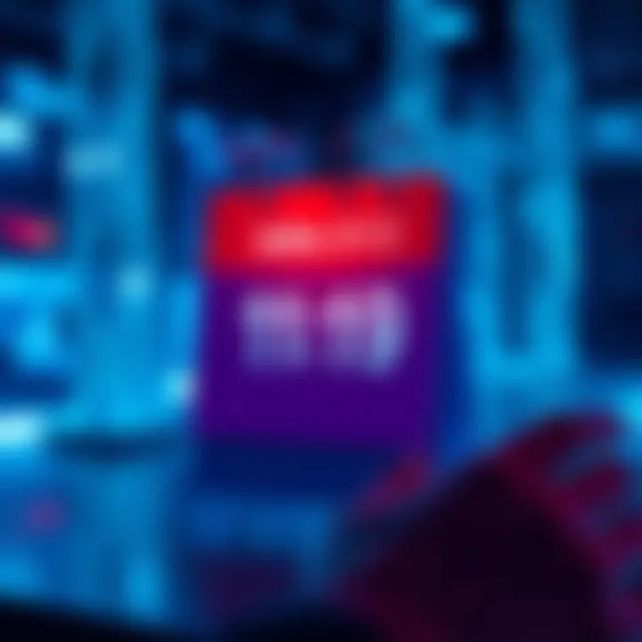 Graphic showing a calendar with the date highlighted for Adobe's round 2 results announcement.