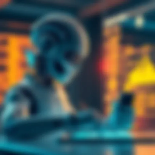 An AI agent generating an Ethereum wallet and signing a transaction with a digital interface in the background