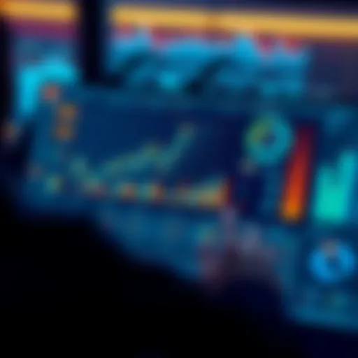 A digital screen displaying an AI tool that shows a user's decentralized finance portfolio with automated strategies and real-time alerts.