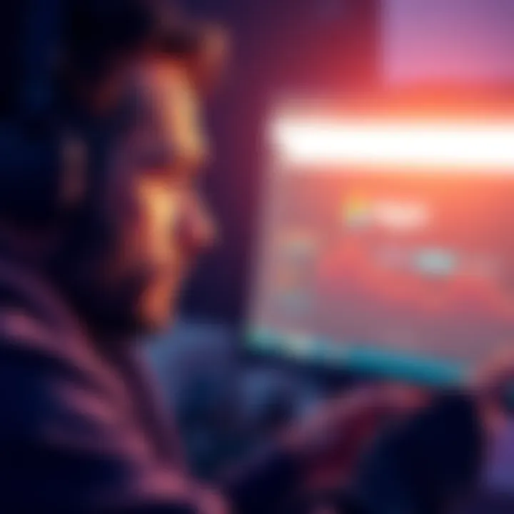 User looking confused while checking Daedalus wallet for airdrop; background shows a computer screen with wallet interface