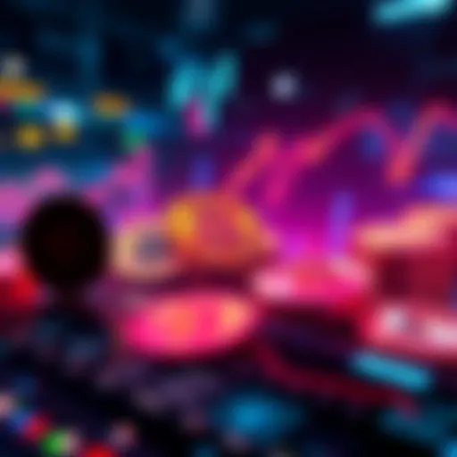 A graphic showing various altcoins with upward trends, highlighting their growing popularity among investors as Bitcoin stabilizes.