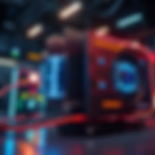 Bitmain Antminer S19 running with only one hashboard connected, showcasing its modified setup for efficiency.