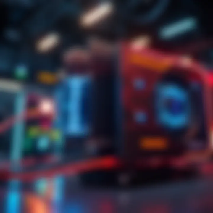 Bitmain Antminer S19 running with only one hashboard connected, showcasing its modified setup for efficiency.