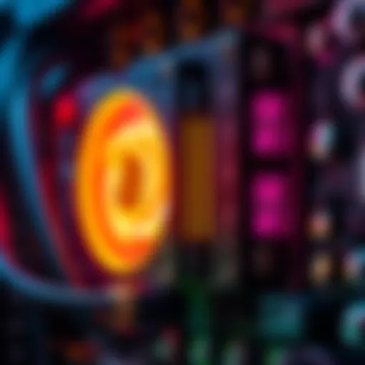 A close-up of an ASIC miner, showcasing its design and features, ideal for people looking to invest under $4,500