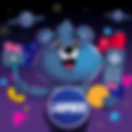 Aussie Dropbear Coin Launch Illustration A cartoon-style dropbear character promoting the $DGENBEAR memecoin with a playful expression and Australian symbols in the background.