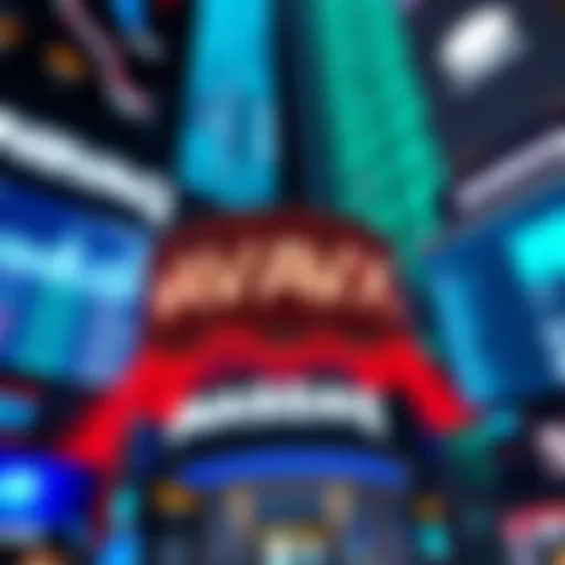 The AVAX ETF, $VAVX, prominently displayed on NASDAQ's digital board, symbolizing a new investment opportunity.