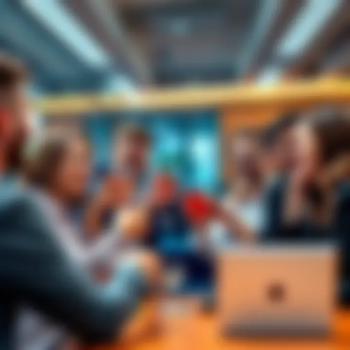 A celebratory scene showing a team of professionals in an office, smiling and toasting with drinks, marking the bank's official recognition in the UK.