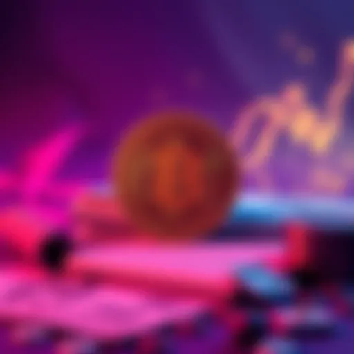 Graphic showing Bitcoin Cash logo with a loan contract and money symbols, representing BCH as collateral