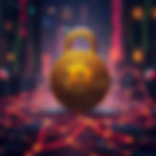 BCH logo with a digital padlock symbolizing quantum-proof technology