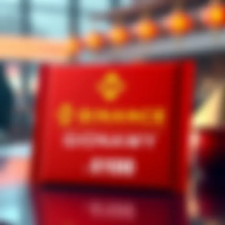 A graphic showing a Red Packet with the Binance logo and text promoting a $100 giveaway for the first 10 responders.