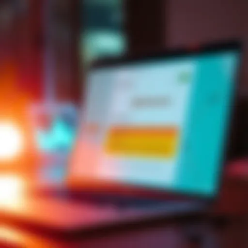 A laptop screen showing a Binance account with a restriction notice