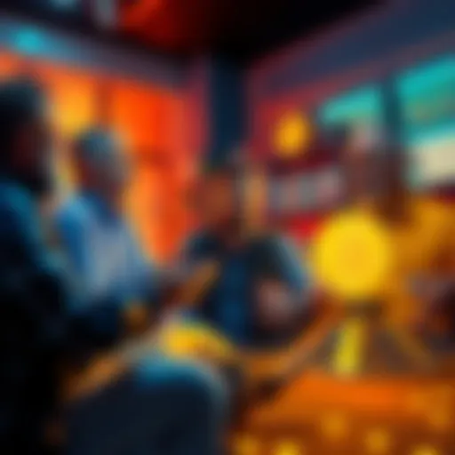 A group of experienced Bitcoin holders sharing their strategies and emotions during a bear market