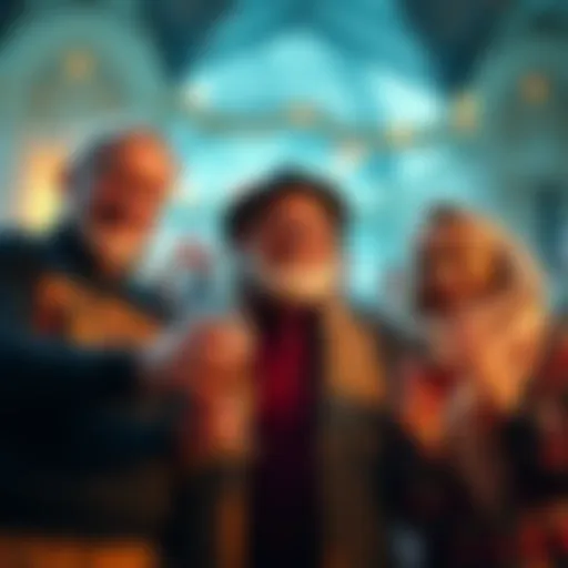 Mr. Gunden celebrating with family after selling all his Bitcoin for Thanksgiving