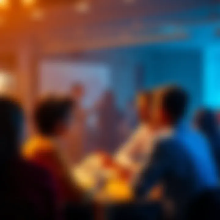 People engaging in a daily discussion about Bitcoin, sharing ideas and asking questions.