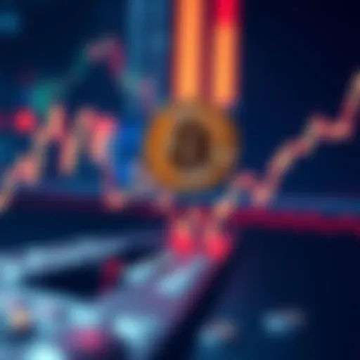 Graph showing Bitcoin and Ethereum prices declining toward all-time lows
