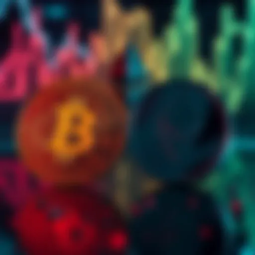 A visual representation of Bitcoin and Ethereum symbols with a clock indicating options expiration