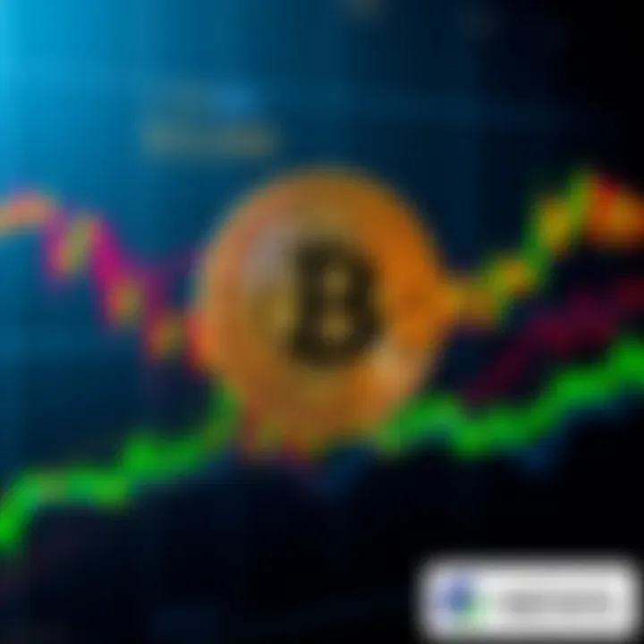 A visual representation of Bitcoin's price movements showing recent fluctuations and a potential rise towards $83,000.