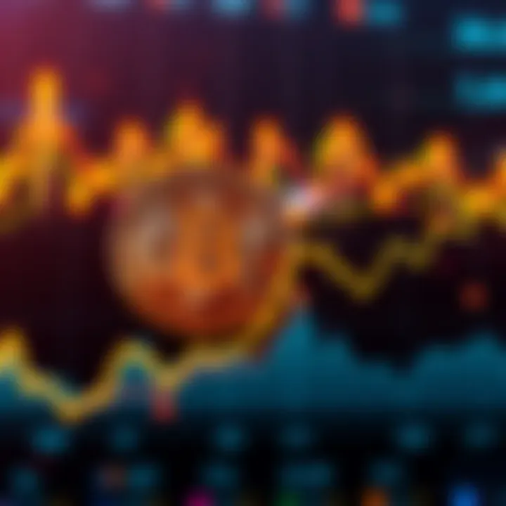 A visual representation of Bitcoin's price movement above $83,000 with upward trends.