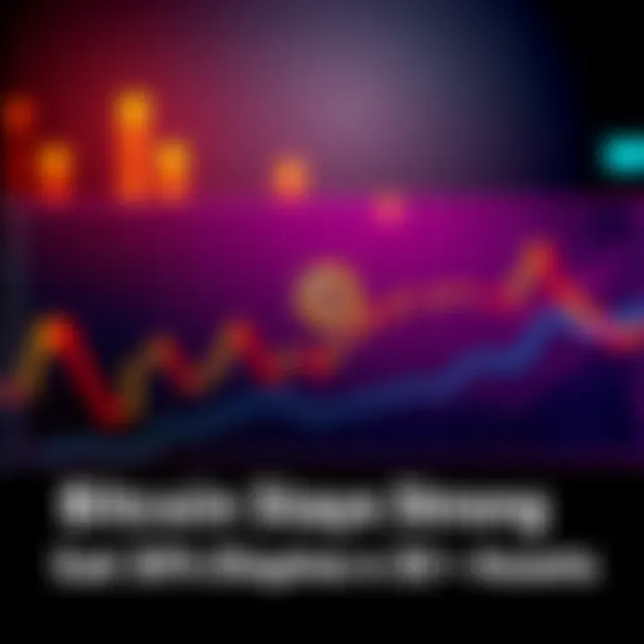 A chart showing Bitcoin's price decline over 30% with a noticeable drop in recent weeks, highlighting its market position among top assets.