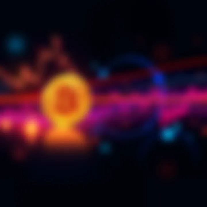 Bitcoin Price Range Prediction Graphic showing a fluctuating Bitcoin price line indicating a target range between $40,000 and $48,000 as halving approaches.