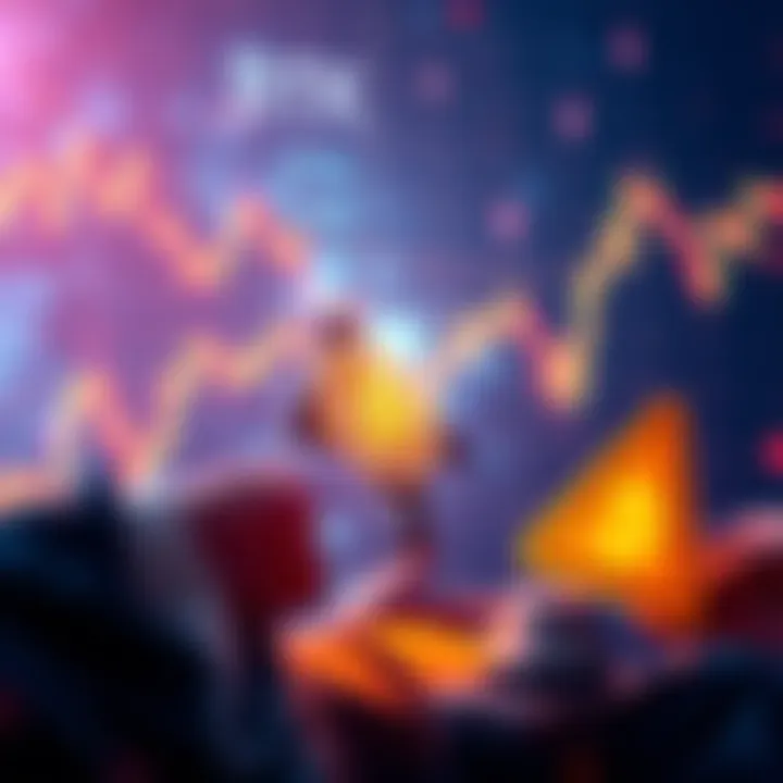 Chart showing Bitcoin's price spike from 77K to 81K with caution signs about market stability