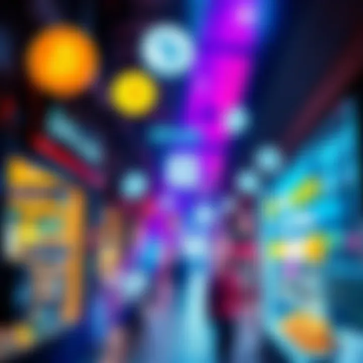 A collage of South African businesses accepting Bitcoin as payment, showing digital transactions and Bitcoin symbols in a bustling urban setting