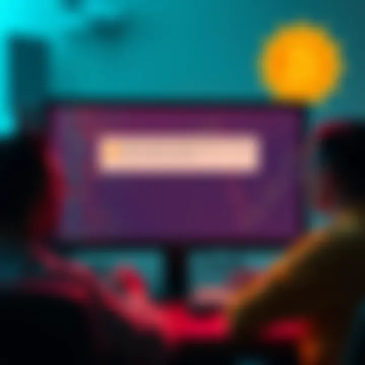 A computer screen showing an error message regarding an expired PGP signature for Bitcoin Core, with users looking confused around it.
