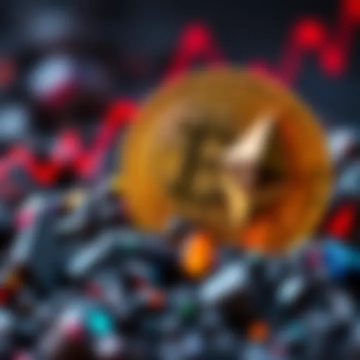 Bitcoin rising above $90,000 with Ethereum and Ripple showing positive trends in the crypto market.