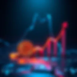 A graph showing Bitcoin's projected growth towards 2030 with upward trends, highlighting investment potential.