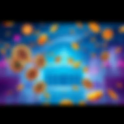 An illustration showing Bitcoin coins surrounded by regulatory symbols and institutional buildings, representing the evolving cryptocurrency market.