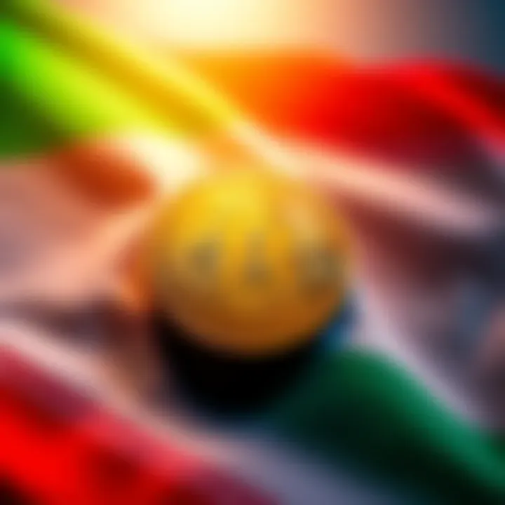 Bitcoin Symbol with Iranian Flag Bitcoin symbol next to the Iranian flag, symbolizing Iran's potential acceptance of Bitcoin for environmental fees.