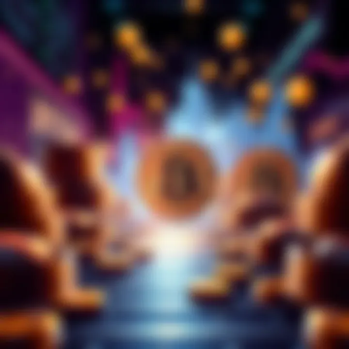 Illustration of Bitcoin coins moving away from digital exchanges, indicating a shift in market trends and user behavior