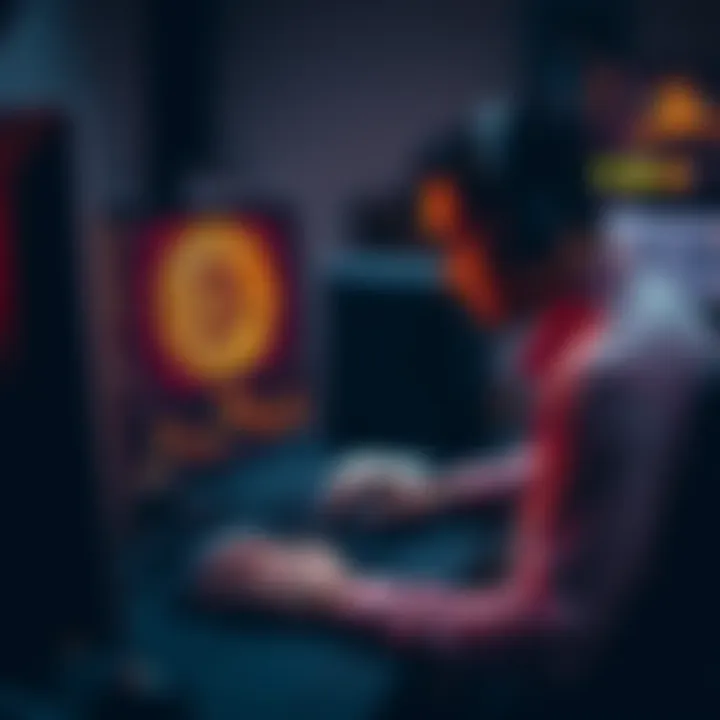 A person configuring a Bitcoin node using an Umbrell server on a computer in Brazil