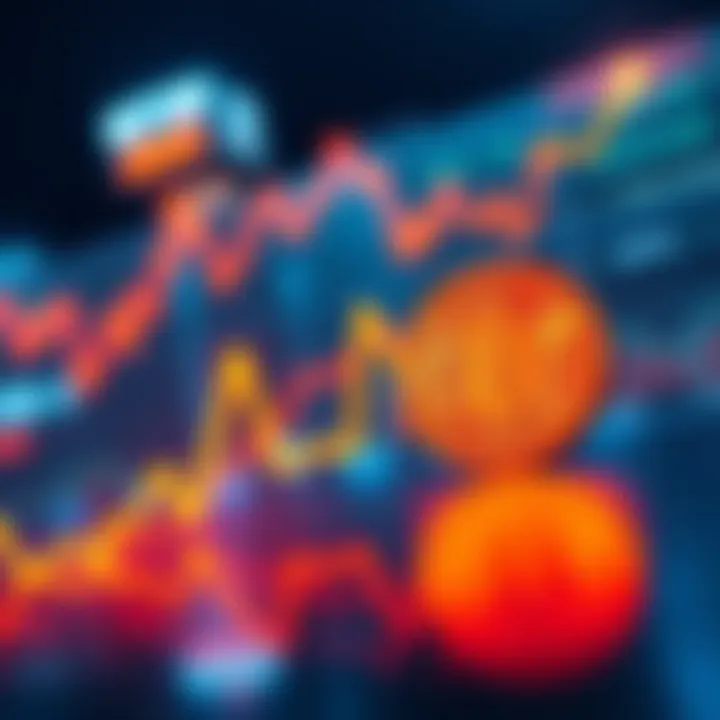 A chart showing the decline in Bitcoin value and net losses for holders.