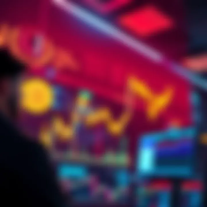 A chart showing a sharp decline in Bitcoin prices near $86K with traders looking concerned.