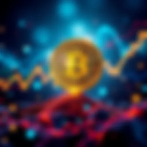 Graph showing Bitcoin's value falling below $87,000, highlighting a significant market loss