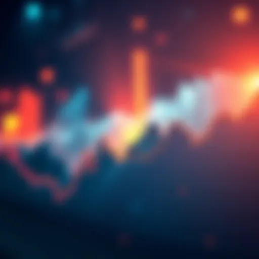 A chart illustrating Bitcoin's price changes over time with peaks and troughs, indicating volatility.