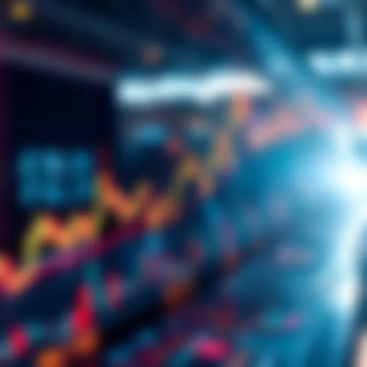 Graph showing Bitcoin price reaching £58,000 with market analysis elements