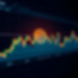 Chart showing Bitcoin price spike after Federal Reserve's rate increase announcement