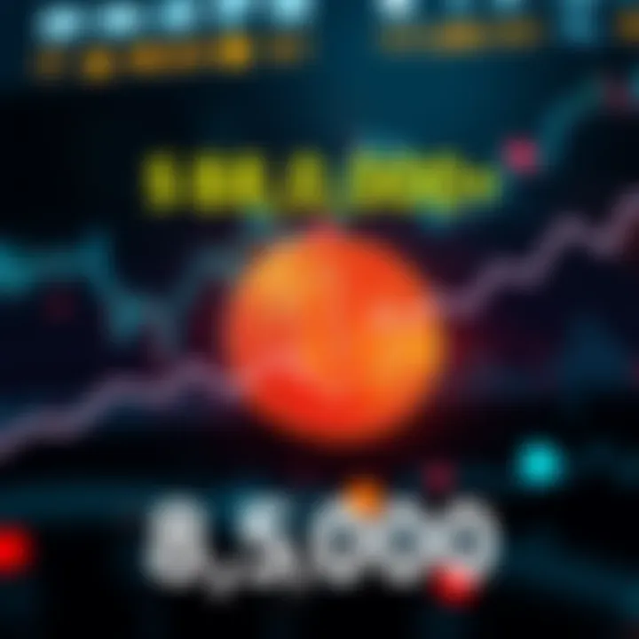 A graphic showing Bitcoin price at $89,000 with a line graph indicating its rise over the past week.