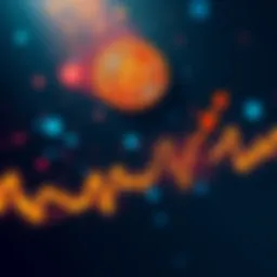 Graph showing Bitcoin rising to $96.9K with arrows indicating liquidations