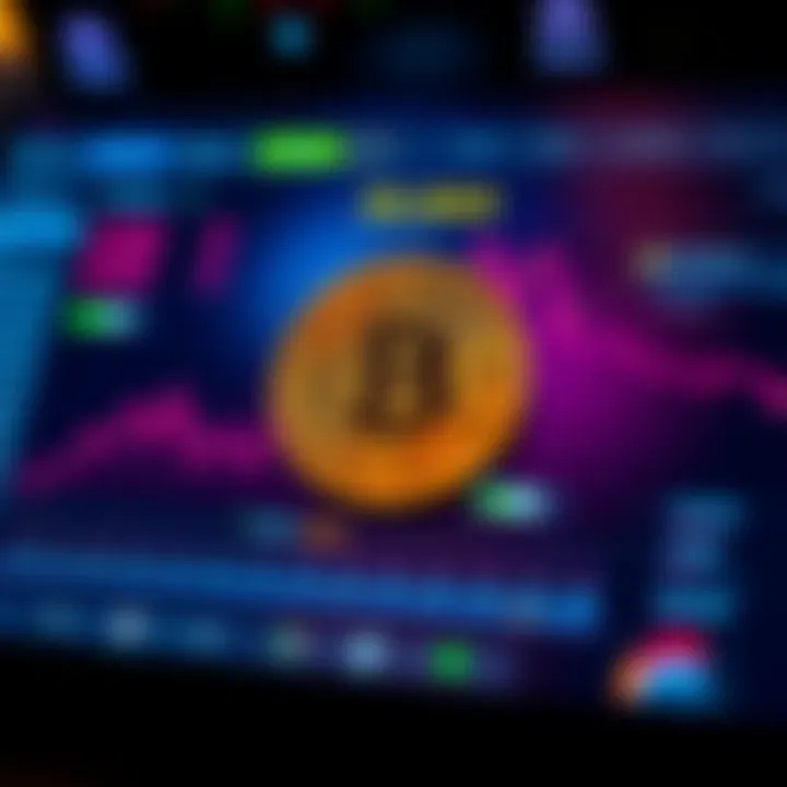 A visual representation of a Bitcoin tracking tool interface, displaying Bitcoin addresses and transaction details, with easy navigation options.