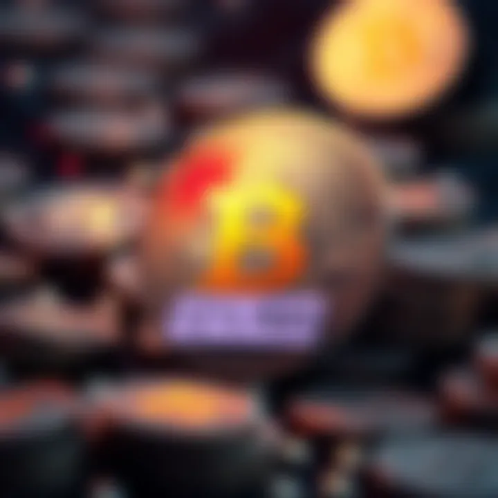Bitcoin transaction fee illustration Graphic showing Bitcoin coins with a 12% transaction fee label, illustrating mixed reactions in the cryptocurrency market.
