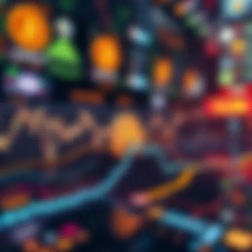 A visual representation of Bitcoin's market trends and user behavior in 2026, showcasing price fluctuations and user interactions.