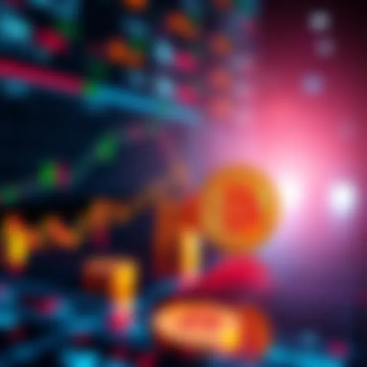 A graph showing the performance of Bitcoin versus gold and stocks, highlighting the uncertainty in cryptocurrency's future.