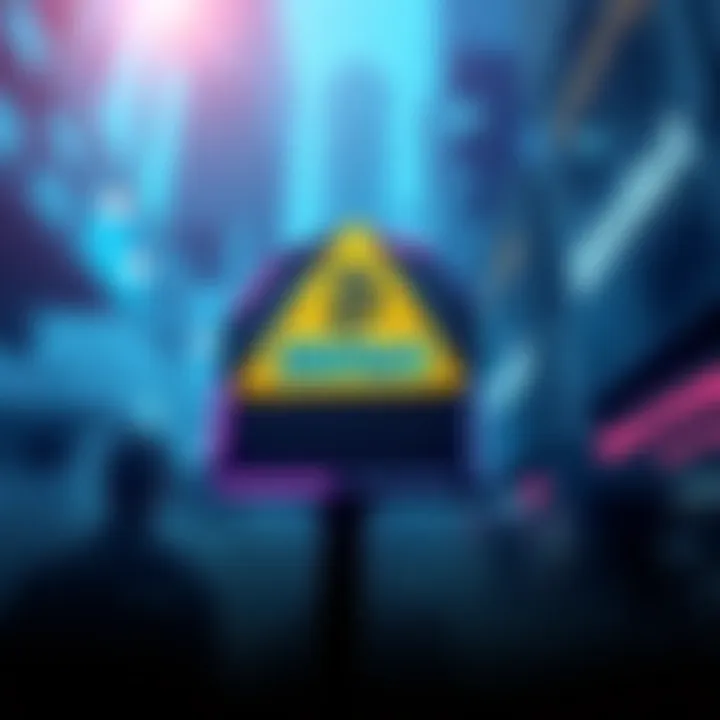 Graphic showing BitMart exchange logo with a warning sign about UPO delisting and withdrawal deadline