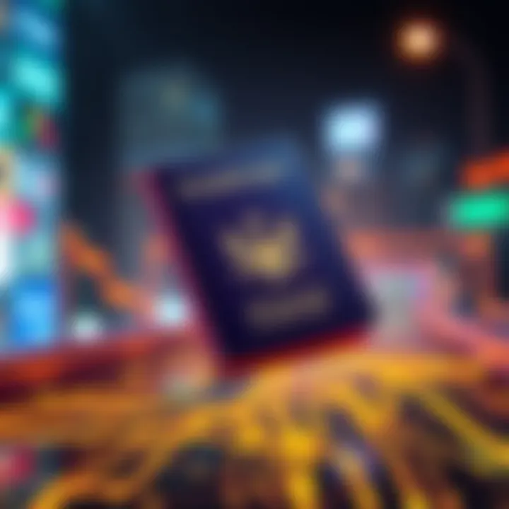 BitMart Passport A digital passport symbolizing global access to trading and investments