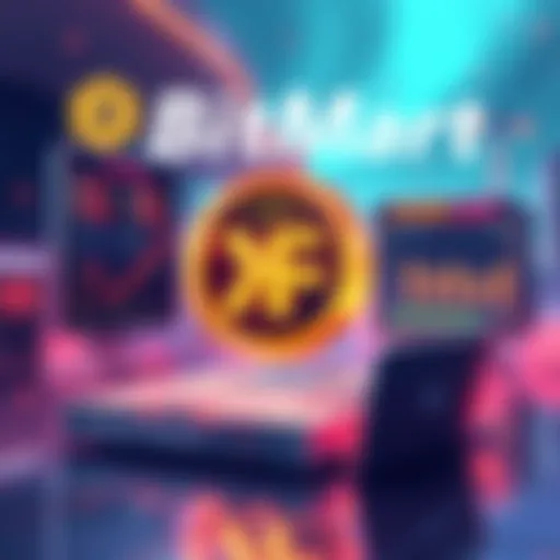 BitMart QAI to QFI Token Migration Illustration showing the migration process from QAI token to Quantix Finance (QFI) token with a visual of cryptocurrency exchange